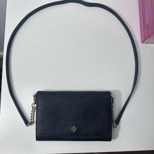 Tory Burch Emerson Black Crossbody Bag